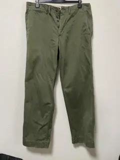 HOMESTEAD & Co チノパン　グリーンカーキ