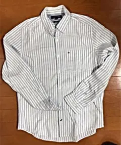 TOMMY トミーヒルフィガー ストライプボタンダウンシャツ