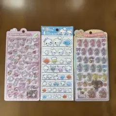 ボンボンドロップ　うるちゅる　4サイズ　シール3枚セット