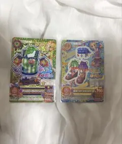 アイカツカード ストリートアートウェッジソール ジャックオーランタントップス