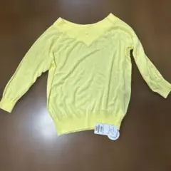 イエロー Mサイズ 五分袖