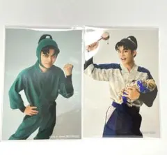 忍ミュ　ブロマイド　潮江文次郎　渡辺和貴　2枚セット　15弾再演
