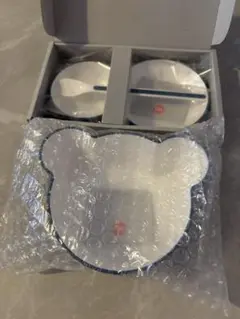 tak. 【新品】クマ型子ども用食器セット 離乳食 プレート