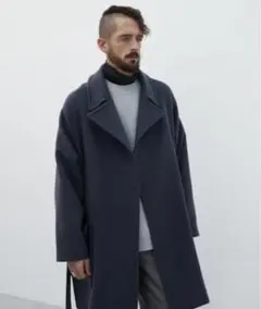 リドム FINE WOOL MINIMAL HALF COAT”のサムネイル