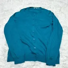 【UNIQLO】/UVカットスーピマコットンクルーネックカーディガン/長袖