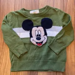 baby GAP ミッキーマウス ニットセーター 18-24ヶ月