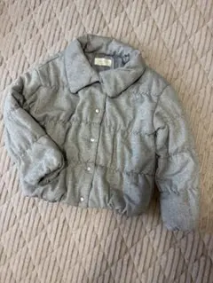 グレー ダウンジャケット