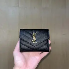 YVES SAINT LAURENT 三つ折財布