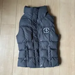 Abercrombie & Fitch グレー ダウンベスト