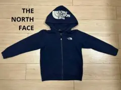 THE NORTH FACE ネイビー ジップアップパーカー　【130】