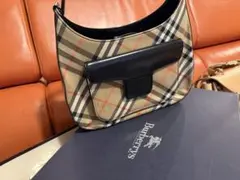 Burberry チェック柄 ハンドバッグ