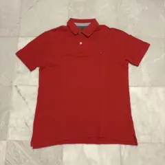 TOMMY HILFIGER ★レッドポロシャツ ★XL
