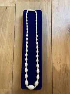 【美品】 象牙調 ネックレス