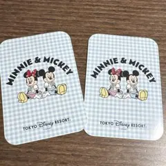 ミッキー　ミニー　シール☆ディズニー 2枚セットのサムネイル