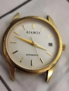 メンズ　aramis AUTOMATIC　21石　 腕時計 稼働品　裏ケ－スのサムネイル