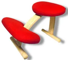 リボ 美品 RYBO バランス チェア イージー balans Easy レッド