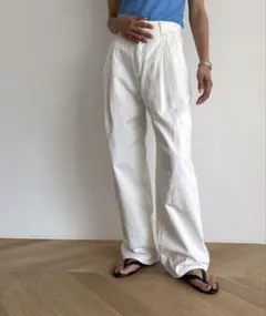 2026年最新】el mar コットンタックストレートパンツの人気アイテム