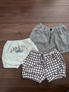 ユニクロ他　100cm パンツ　3枚セット