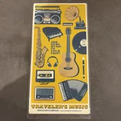 トラベラーズノート 下敷　2019 レギュラーサイズ MUSICのサムネイル