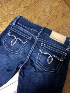 ヴィンテージ MOUSSY 25インチ スキニーデニム