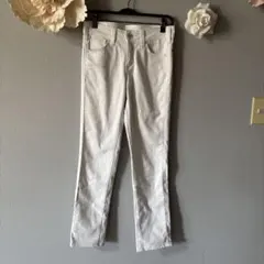 SOMETHING ホワイト　フィットデニム　27 EDWIN 最終お値下げ