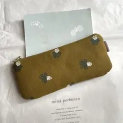ハンドメイドファスナーポーチ＊ミナペルホネン