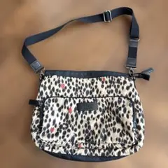 SONIA RYKIEL レオパード柄 ショルダーバッグ　ハート　ヒョウ柄