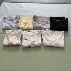 ユニクロベビー肌着90サイズ7着