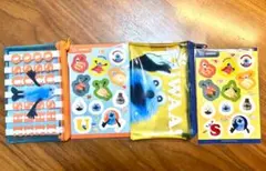 スンスン　スシローコラボ　ポーチとシール　2点セット