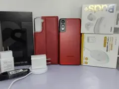 Galaxy S21 5G au SIM FREE buds+付き - メルカリ