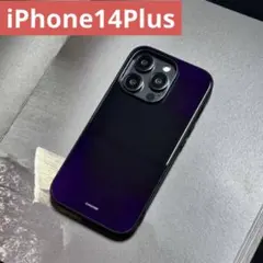 【新入荷】iPhone14Plusケース パープル