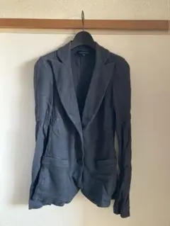 Grey Herringbone Stretch Jacket ARMANI