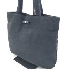 【極美品 】ANTEPRIMA ブリッロボウ パーティーバッグ トートバッグ 紺