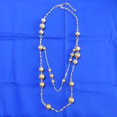 イミテーションパールネックレス