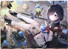 紅の錬金術士と白の守護者 レスレリアーナのアトリエ ゲオ特典 A4