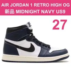 新品 27㎝ AIR JORDAN 1 RETRO HIGH OG NAVY