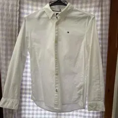 TOMMY HILFIGER ホワイトボタンダウンシャツ L/G