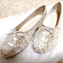 デザインバレエシューズ(24-24.5cm)