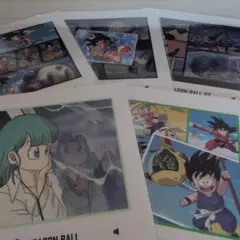 ドラゴンボール　一番くじ　クリアポスター5枚セット　未開封