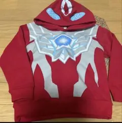 新品】ウルトラマンオメガ　なりきり　パーカー　裏起毛　110