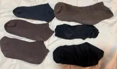 靴下 フットカバー ソックス 黒 パンプスソックス　茶色　ブラウン