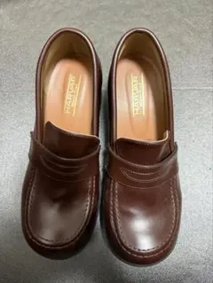 新品】バヤコさんコラボ フリンジタッセル厚底ローファー ブラウン
