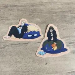 ハイキュー 描き下ろしトレーディングステッカー JF2025 月島蛍 山口忠