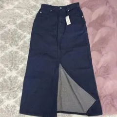 【新品未使用】デニム ロングスカート 36