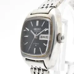 稼働 SEIKO SPIRIT 7N48-5000 スクエア 黒文字盤 S486 - メルカリ