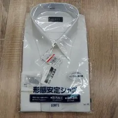 【未開封】GENT'S 長袖 ワイシャツ 白 43-82 LL 形態安定