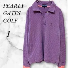 PEARLY GATES men's長袖ポロシャツ 4size - メルカリ