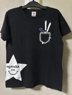OGASAKA SKI Tシャツ ブラックのサムネイル