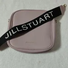 ◆JILLSTUARTロゴストラップスクエアバッグ ピンク◆