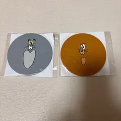トム＆ジェリーHappyくじD賞ラバーコースター2点